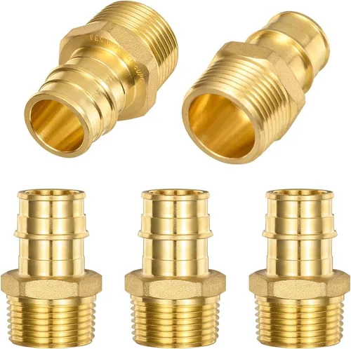 Miniatura 11 de Paquete de 2 adaptadores Pex-A hembra, 1 pulgada hembra NPT a 1 pulgada PEX-A latón expansión PEX-A accesorios PEX-A, latón sin plomo NSF/ANSI 61