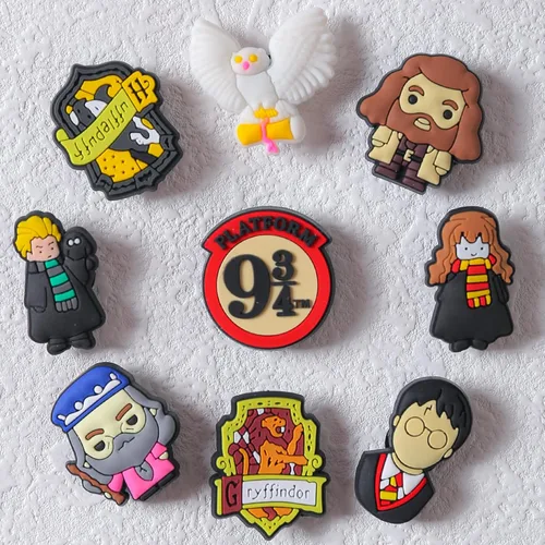 Miniatura 5 de YaqinZ25Pcs Cute Harry Cartoon Shoe Charms Decoration for Boys Girls Men Women. Trendy Designer Accessory for Clog Shoes Party Gifts