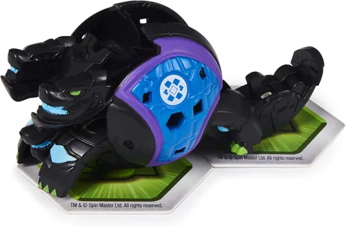 Miniatura 3 de Bakugan, Fused Howlkor x Ramparian, figura de acción coleccionable de la Alianza Blindada de 2 pulgadas de alto y tarjeta intercambiable