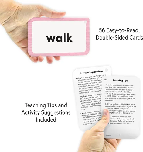 Miniatura 3 de Teacher Created Resources Tarjetas Flash Palabras a la Vista - Nivel A (EP62037)