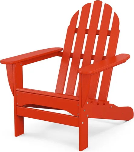 Miniatura 20 de POLYWOOD AD4030AR Silla clásica Adirondack para exteriores, polietileno, Aruba
