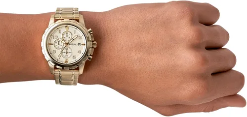 Miniatura 5 de Fossil Dean - Reloj cronógrafo de cuarzo de acero inoxidable para hombre