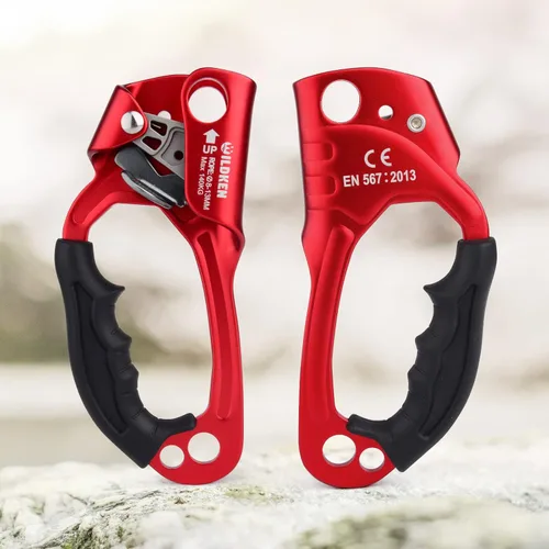 Miniatura 24 de WILDKEN Ascendedor de Mano para Escalada de Exteriores Montañismo Árbol Arborista Escalada Descenso Equipo Ascendedor de Mano para Cuerda de 8-14mm