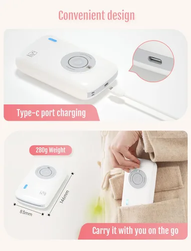 Miniatura 3 de HPRT CP2100 Impresora fotográfica portátil para iPhone, impresora de imágenes inalámbrica para smartphone, impresora de fotos móviles de 2 x 3