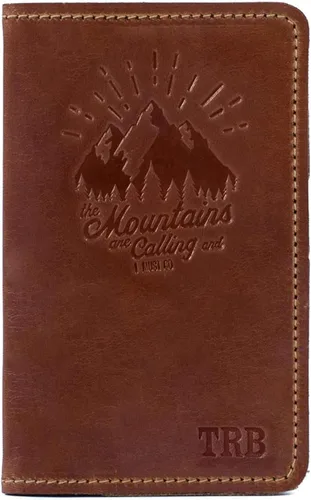 Miniatura 2 de Personalized Leather Field Notes Wallet, Field Notes Cover, Passport Wallet, Handmade in Arizona