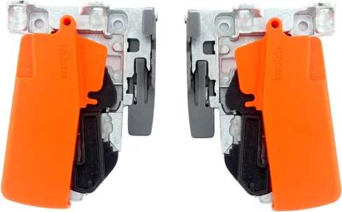 Miniatura 3 de Blum Tandem front-locking dispositivo estándar para B563 y de plástico naranja B569 Series (Pack de 5 pares)