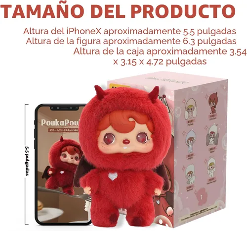 Miniatura 3 de 52TOYS POUKAPOUKA Mood Bubbles Vinilo de Peluche Juguetes Caja Ciega con Diseño Suave y Adorable, Perfecto para Abrazar, Exhibición y Poses Únicas
