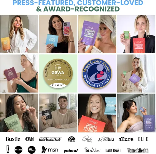 Miniatura 8 de Cleverfy Shower Steamers - Aromaterapia - Regalos de cumpleaños para mujeres, mamá, esposa, abuela, ella, mejor amiga, hija, hermana, adolescentes