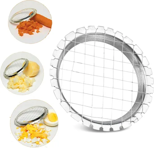 Cortador de huevos Cortador de huevos de acero inoxidable Cortador de cubo de frutas Cortador de ensaladas Cortador de tomate Cortador de patatas
