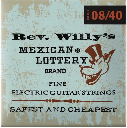 Miniatura 2 de Dunlop Rev. Willy's - Cuerdas para guitarra eléctrica, 08-40, paquete de 2