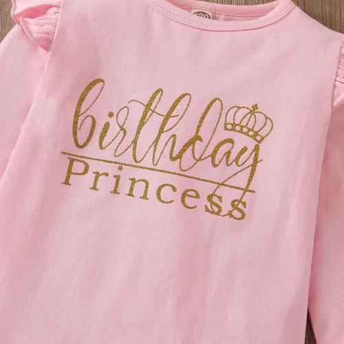 Miniatura 4 de Toddler Kids Baby Girls Birthday Princess Outfits Dress Vest Tank Top Dot Mesh Tutu Skirt