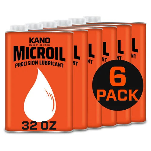 Miniatura 12 de Kroil Microil Lubricante de precisión – Aceite de goteo de baja viscosidad – Lubricante antioxidante para relojes, micrómetros y pequeños mecanismos