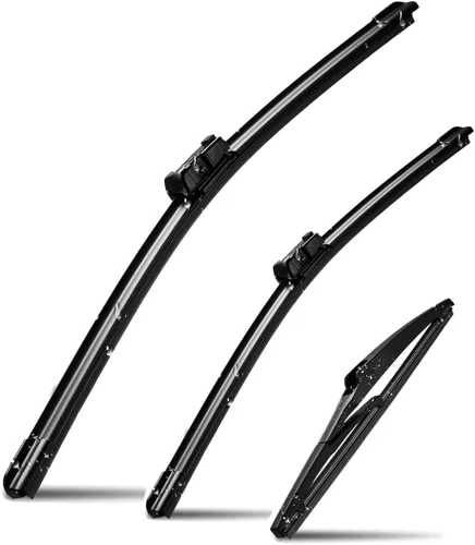 Miniatura 26 de Juego de 3 limpiaparabrisas de repuesto para GMC Terrain Chevy Equinox 2010-2017, 24 + 17 + 13 pulgadas (juego de 3)