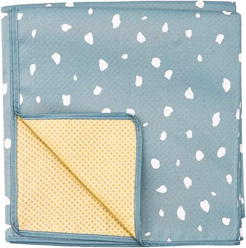 Miniatura 2 de HappyFlute - Tapete de salpicaduras para debajo de la silla alta, artes, manualidades, tiempo de juego, impermeable y lavable para suministros