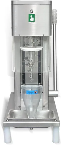 Miniatura 2 de Kolice Máquina de mezcla comercial de yogur congelado de fruta fresca, máquina mezcladora de helado de batido de yogur, máquina de mezcla de helado