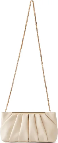 Miniatura 7 de Bolso de mano elegante plisado formal bolso de noche simple y elegante para mujer