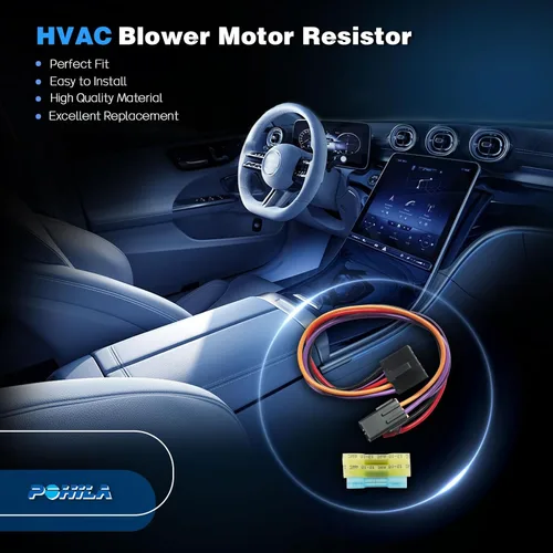 Miniatura 4 de Arnés de Cableado del Resistor del Motor Soplador Compatible con Chevy, GMC Silverado, Tahoe, Suburban, Sierra, Yukon XL - AC Reemplaza 89018778