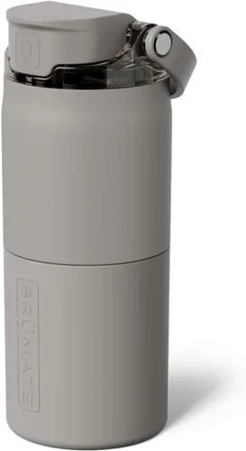 Miniatura 66 de BrüMate Rise - Botella de agua de 18 onzas con popote de silicona cubierto Botella de agua para niños aislada 100% a prueba de fugas Base apta