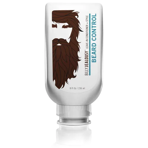 Miniatura 9 de Billy Jealousy Acondicionador de barba sin enjuague para hombres con jugo de hoja de aloe y aceite de semilla de jojoba, suaviza el cabello
