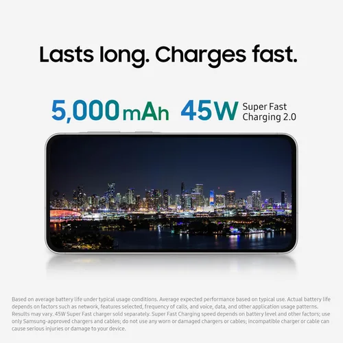 Miniatura 7 de Samsung Teléfono celular Galaxy A56 5G, teléfono inteligente AI de 128 GB, Android desbloqueado, ediciones de fotos AI, pantalla grande, batería