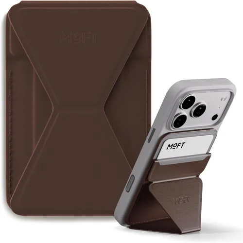 Miniatura 28 de MOFT Soporte magnético para cartera compatible con iPhone serie 17/16/15/14/13/12, ajuste de ángulo y soporte de teléfono compatible con MOVAS
