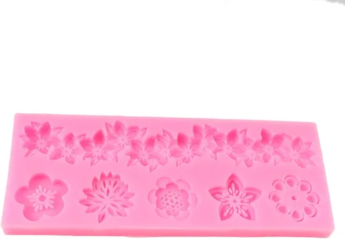 Miniatura 5 de Moldes de Fondant Barrocos Moldes de Silicona de Encaje de Flores Moldes de Relieve de Espirales y Volutas Para Decoración de Pasteles Decoración