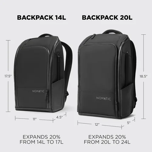 Miniatura 4 de NOMATIC Mochila - Mochila de mano y bolsa para portátil resistente al agua - Mochila de mano o de negocios para hombres y mujeres, Negro, Classic