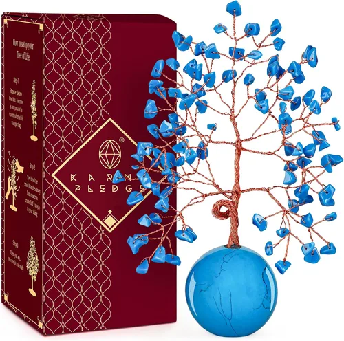 Miniatura 9 de Árbol de la vida hecho a mano de cristal de 7 chakras, regalos únicos de cumpleaños y aniversario para mujeres, madres y amigos Decoración