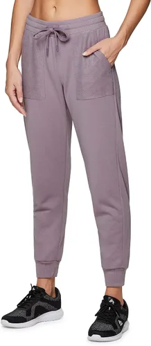 Miniatura 3 de RBX Active - Pantalones deportivos ligeros de rizo francés para mujer con bolsillos