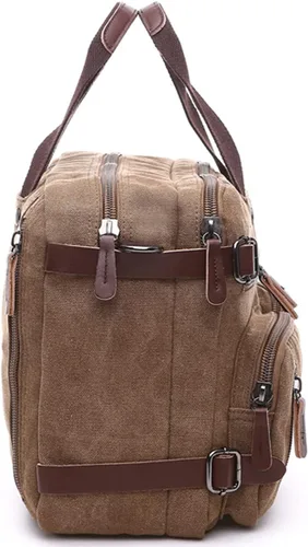 Miniatura 6 de Iblue Bolso de mensajero Mochila Bolso de hombro Maletín se adapta a 17.0 en el ordenador portátil # 7693, XL, Negro