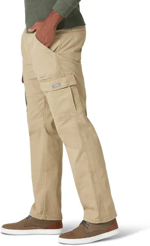 Miniatura 4 de Wrangler Authentics - Pantalón cargo, elástico y de corte holgado para hombre