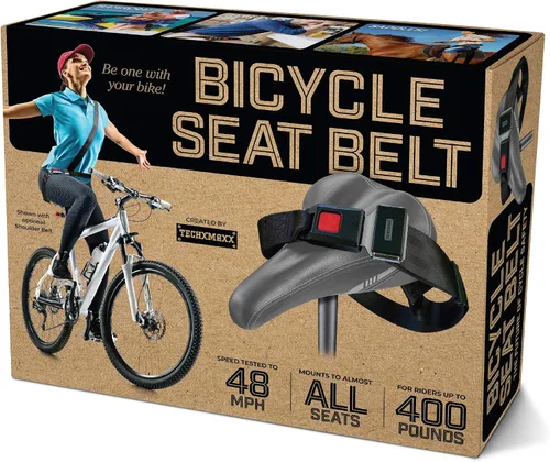 Caja de Regalo de Broma de Cinturón de Seguridad para Bicicleta, Envuelve Tu Regalo Real en una Divertida Caja de Regalo de Broma Auténtica Prank-O
