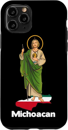 Miniatura 26 de iPhone 11 Pro Max San Judas Tadeo con funda Michoacán México
