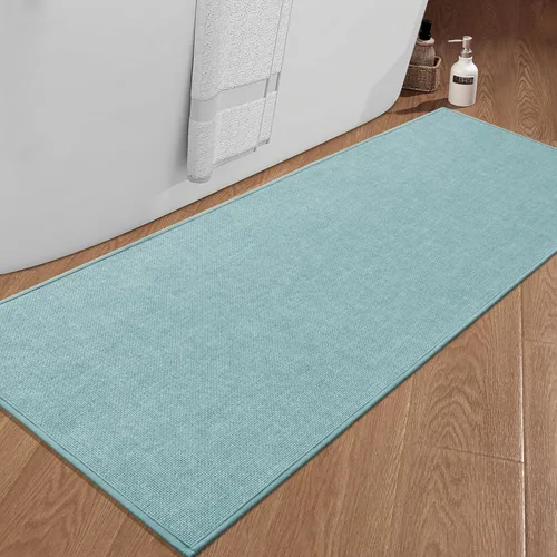 Miniatura 21 de chakme Alfombras de Baño 24x17, Alfombra de Baño Ultra Delgada Antideslizante Pequeña de Secado Rápido Absorbente para Piso de Baño