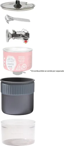 Miniatura 2 de MSR PocketRocket Deluxe - Juego de estufa ultraligera para acampar y mochilero