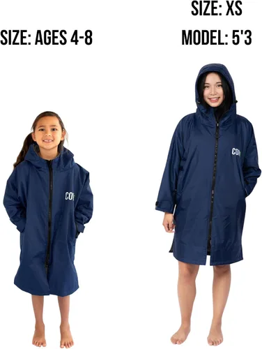 Miniatura 12 de COR Surf Swim Parka for Youth and Adults Heavy-Duty Weatherproof Swimming Jacket with Size Options for Men, Women and Kids