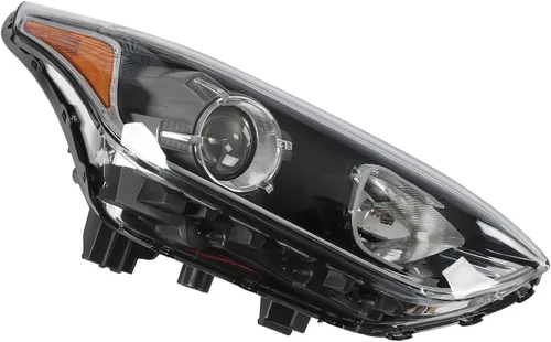 Miniatura 5 de Faro delantero halógeno con faros LED DRL, lámparas de pasajero derecho para Kia Forte Sedan 2019 2020 2021 (2019-2021Kia Forte Sedán, lado derecho)