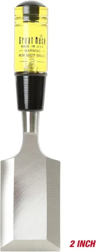 Miniatura 2 de GreatNeck 1049 Cincel de madera de calidad profesional, 2 pulgadas