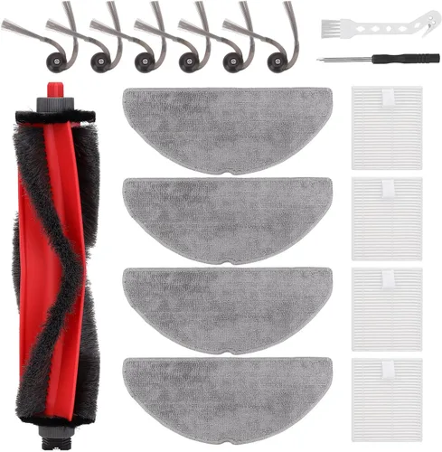 Miniatura 7 de Filtros de repuesto para Roborock Q7 M5: Para Q7 M5+/Q7 L5/Q7 L5+ Filtro de filtro vertical de limpieza del hogar, filtro de repuesto, lavable y 4