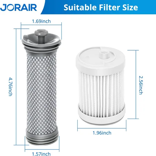 Miniatura 6 de Kit de filtro de repuesto compatible con Tineco A10/A11 Hero, Pure One S11, A11 PET, A10/A11 Master, PWRHERO11 Snap aspiradora inalámbrica, paquete