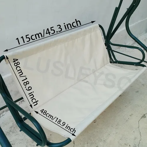 Miniatura 3 de Tela de repuesto para columpio de porche, 900D gruesa, impermeable, resistente a los rayos UV, para todo tipo de clima, para asiento de columpio
