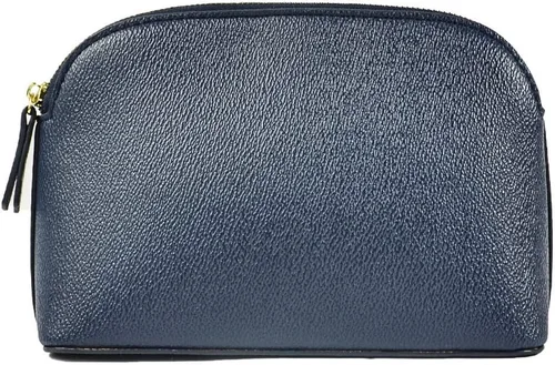 Miniatura 6 de Bolsa de maquillaje portátil para mujer, pequeña bolsa de cosméticos de piel sintética, bolsa de viaje con cremallera, bolsa de cosméticos para Beige