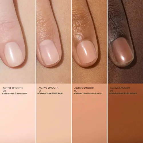 Miniatura 7 de Manucurist Active Smooth 01 Esmalte Corrector y Cuidado de Uñas - Esmalte de Uñas Nude 2 en 1: Fortalecedor y Crecimiento de Uñas - Sin Lámpara