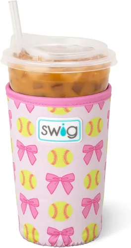 Miniatura 58 de Funda Swig Life para taza de café helado pequeña, funda estándar de 22oz para taza de café helado con asa, funda aislante de neopreno para mantener