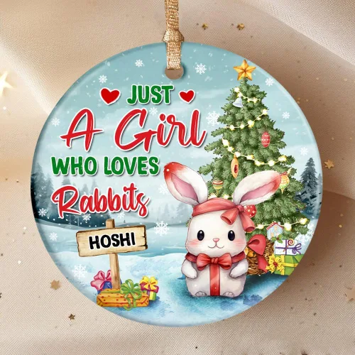Miniatura 28 de Regalos para amantes de las mascotas, adorno de Navidad personalizado, árbol de Navidad de mapache, regalos para niñas y niños, adorno de mapache