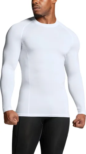 Miniatura 2 de ATHLIO - Paquete de 1 o 3camisetas de compresión de manga larga con FPU 50+ para hombre, camiseta de protección para deportes acuáticos