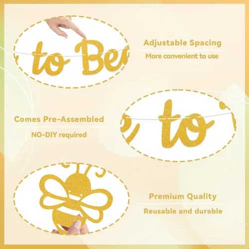 Miniatura 3 de Cartel de novia a abeja, pancarta de despedida de soltera de abeja, decoración de despedida de soltera con temática de abeja, despedida de soltera