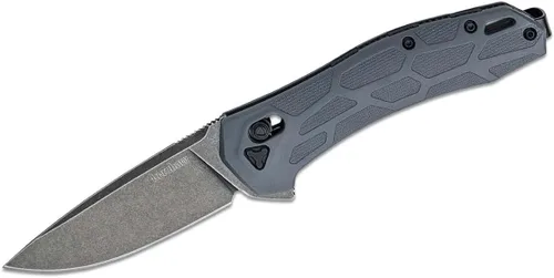 Cuchillo de bolsillo Kershaw Covalent, cerradura DuraLock, mecanismo de apertura KVT con hoja de punta en gota, tamaño mediano para uso diario con
