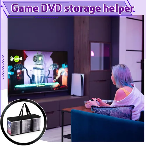 Miniatura 5 de Paquete de 12 bolsas de almacenamiento de DVD de PVC transparente para DVD, CD, álbumes, libros, caja VHS, fundas de películas, discos