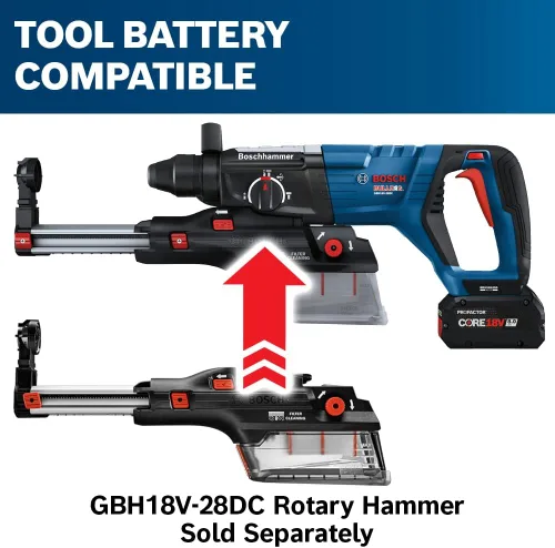 Miniatura 17 de BOSCH Accesorio para recolección de polvo GDE28D SDS-plus®